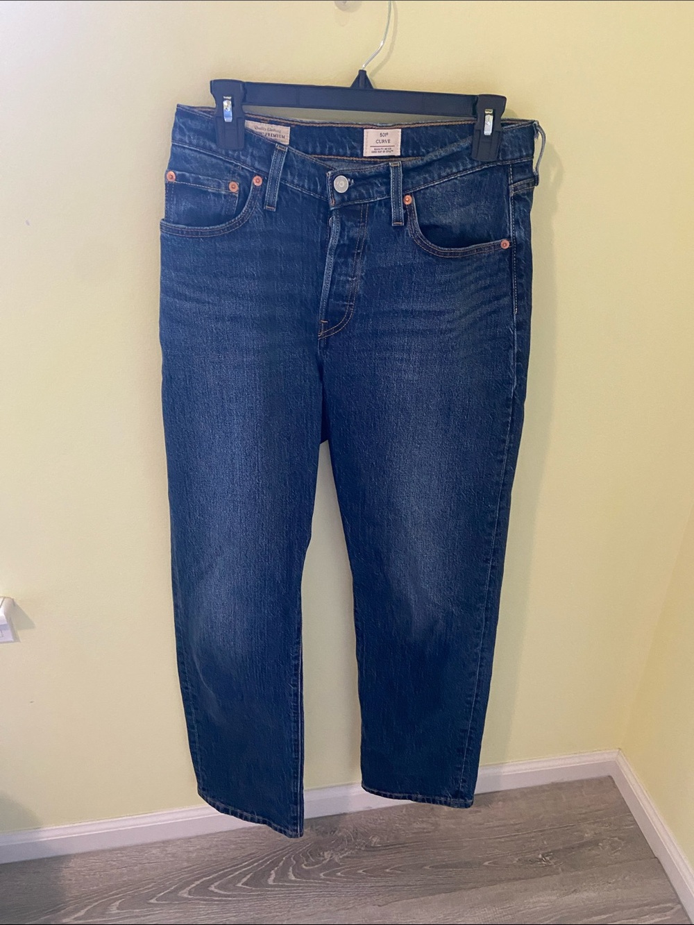 Levi's Indigo Straight Leg Jeans